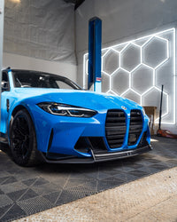 BMW M3 G80 G81 & M4 G82 G83 Dry Carbon Fibre Front Splitter by Adro (2021 on) | Forge Automotive