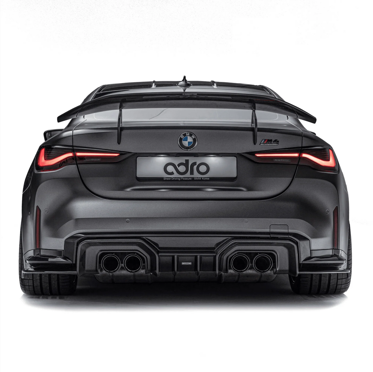 BMW M3 G80 G81 & M4 G82 G83 Dry Carbon Fibre Rear Diffuser by Adro (2021 on) | Forge Automotive
