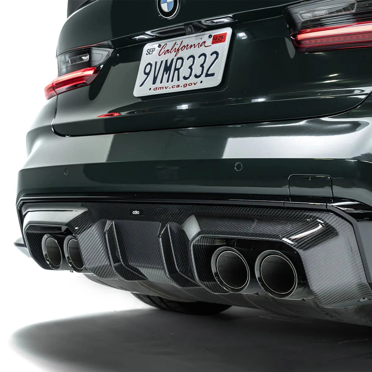 BMW M3 G80 G81 & M4 G82 G83 Pre-Preg Carbon Fibre Rear Diffuser V2 by Adro (2021 on) | Forge Automotive