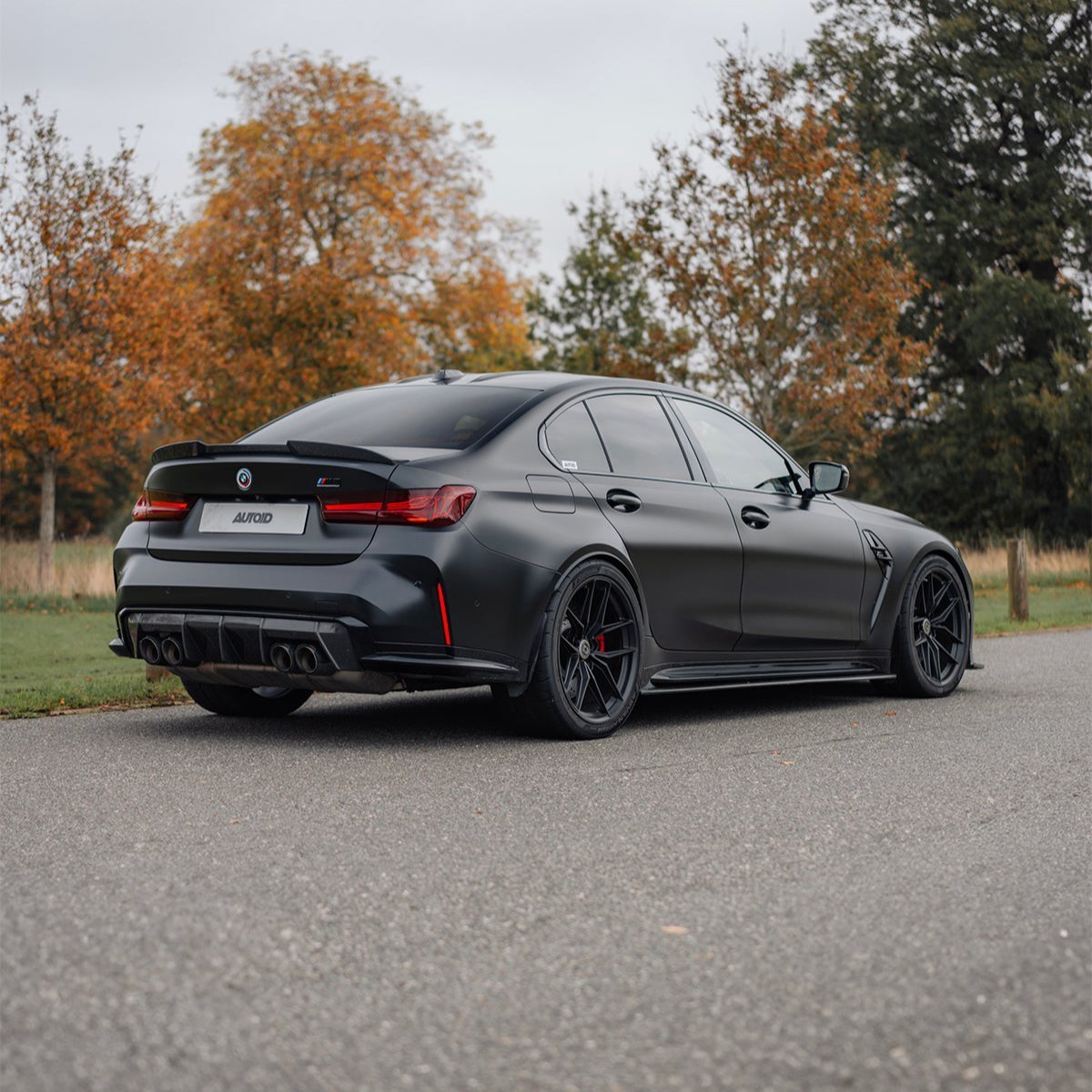 BMW M3 G80 G81 Pre-Preg Carbon Fibre PR-1 Side Skirts by TREVORA (2020+)
