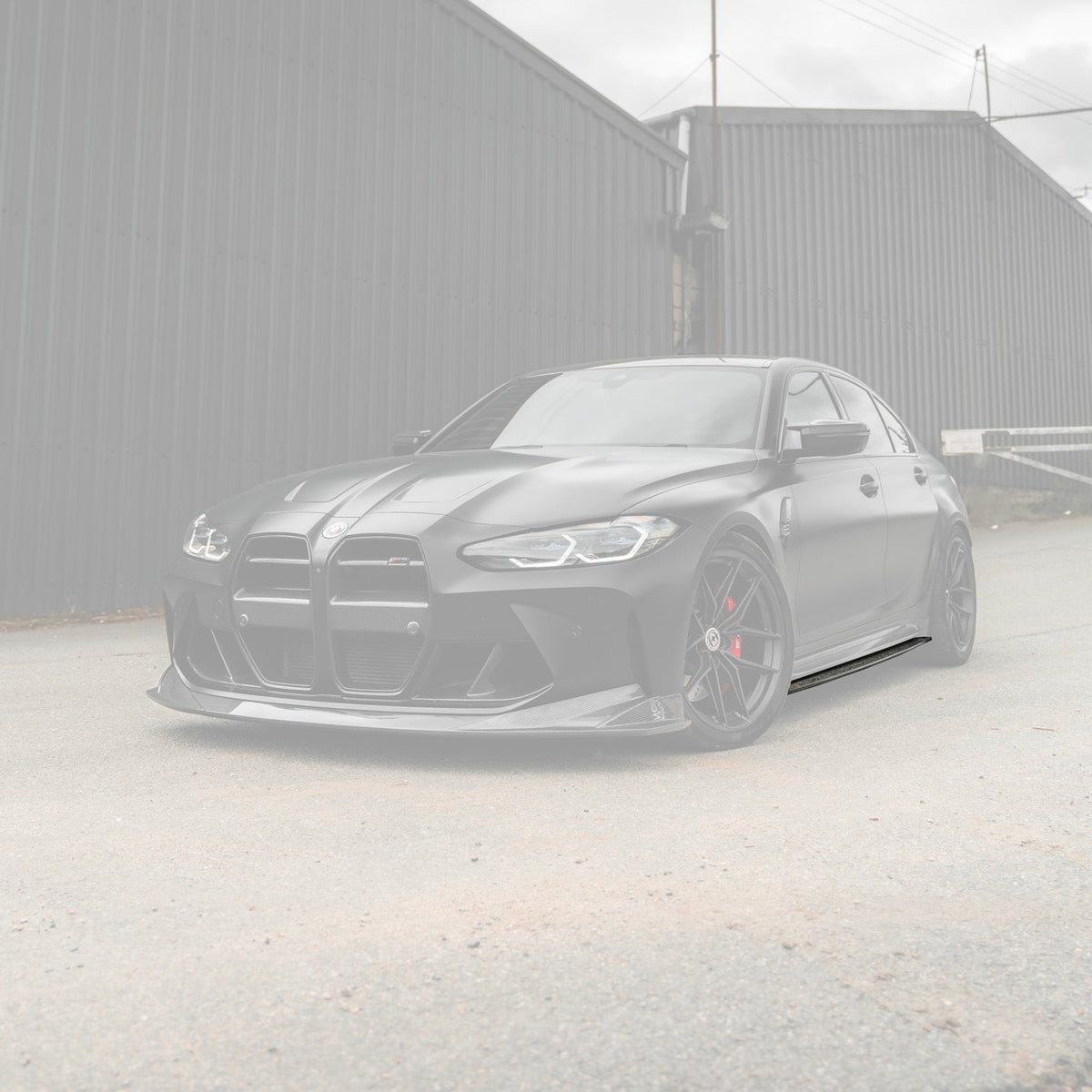 BMW M3 G80 G81 Pre-Preg Carbon Fibre PR-1 Side Skirts by TREVORA (2020+)
