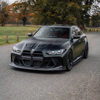 BMW M3 G80 G81 Pre-Preg Carbon Fibre PR-1 Side Skirts by TREVORA (2021 on) | Forge Automotive