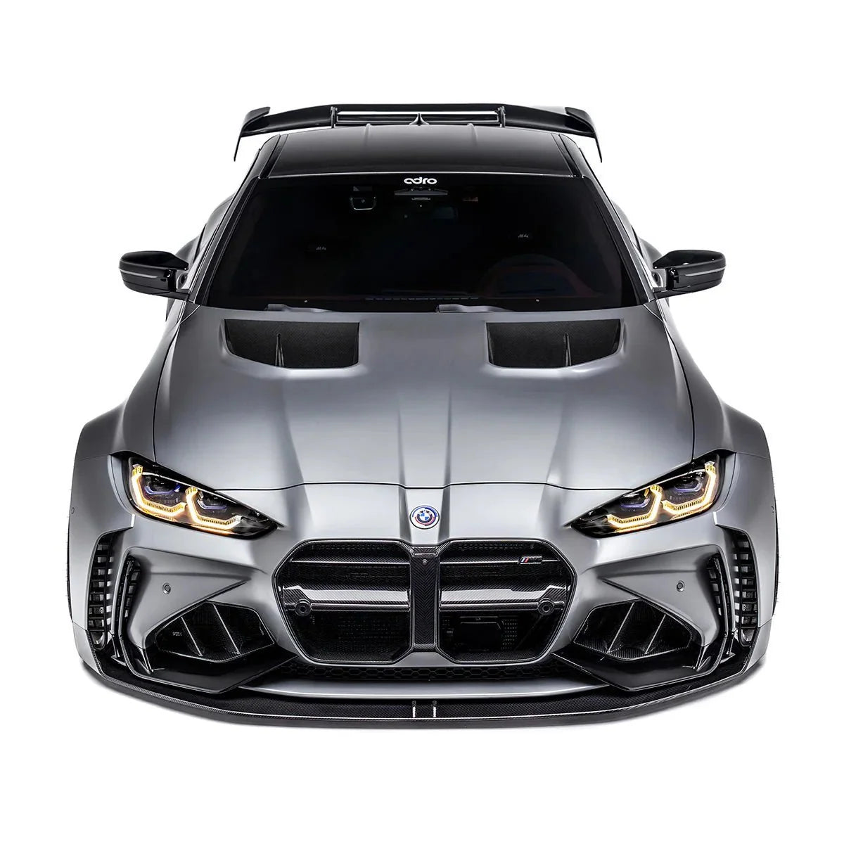 BMW M3 G80 G81 & M4 G82 G83 Dry Carbon Fibre Vented Front Bonnet by Adro (2021 on) | Forge Automotive