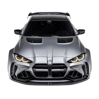 BMW M3 G80 G81 & M4 G82 G83 Dry Carbon Fibre Vented Front Bonnet by Adro (2021 on) | Forge Automotive