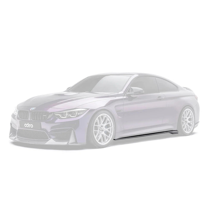 BMW M4 F82 F83 Carbon Fibre Side Skirts V2 Final Edition by Adro (2014-2020) | Forge Automotive