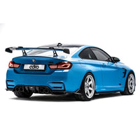 BMW M4 F82 Pre-Preg Carbon Fibre AT-R Swan Neck GT Rear Wing by Adro (2014-2020) | Forge Automotive