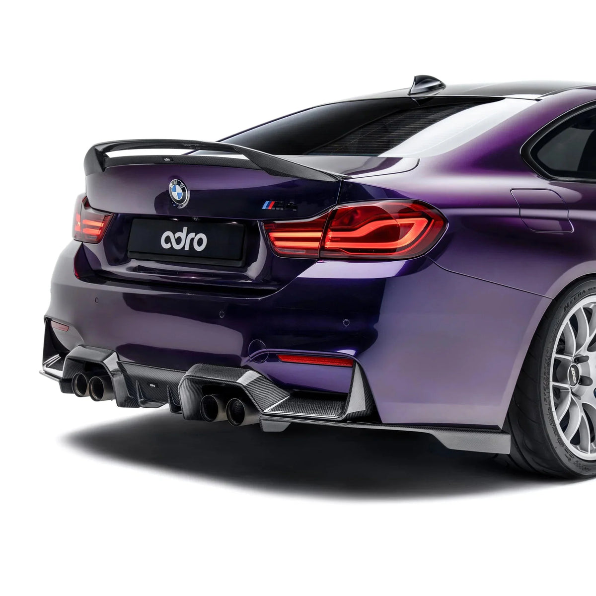 BMW M4 F82 F83 Pre-Preg Carbon Fibre Rear Spoiler V2 Final Edition by Adro (2014-2020) | Forge Automotive