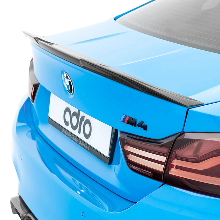 BMW M4 F82 Pre-Preg Carbon Fibre Rear Boot Spoiler by Adro (2014-2020) | Forge Automotive