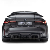 BMW M4 G82 Dry Carbon Fibre Swan Neck Rear Wing by Adro (2021 on) | Forge Automotive
