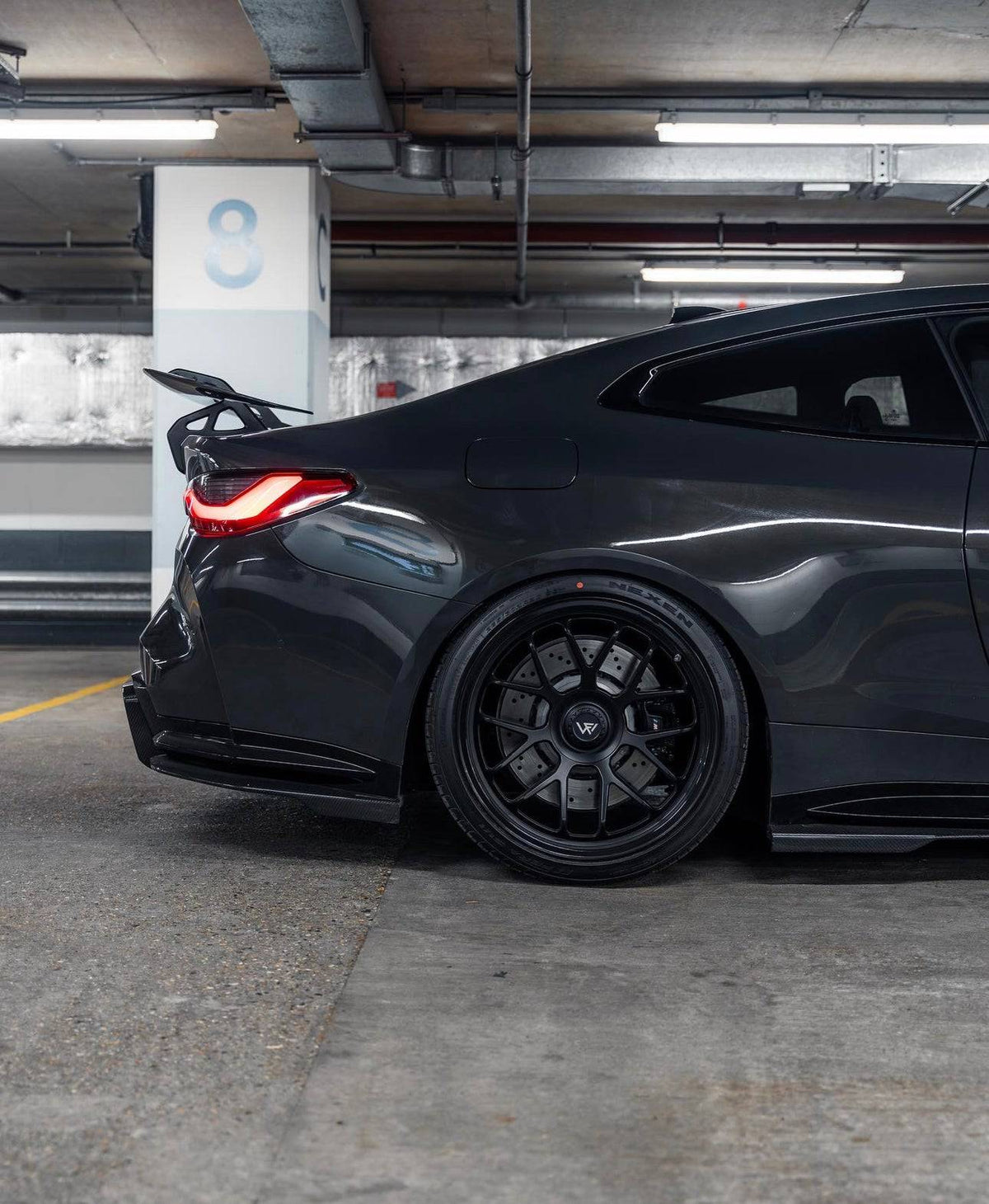BMW M4 G82 Dry Carbon Fibre Swan Neck Rear Wing by Adro (2021 on) | Forge Automotive