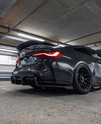BMW M4 G82 Dry Carbon Fibre Swan Neck Rear Wing by Adro (2021 on) | Forge Automotive