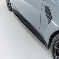BMW M4 G82 G83 Pre-Preg Carbon Fibre PR-1 Side Skirts by TREVORA (2020+)