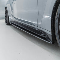 BMW M4 G82 G83 Pre-Preg Carbon Fibre PR-1 Side Skirts by TREVORA (2020+)
