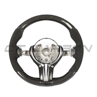 BMW Fxx Carbon Fibre & Alcantara Round Custom Steering Wheel - view 2