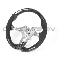BMW Fxx Carbon Fibre & Alcantara Round Custom Steering Wheel - view 7
