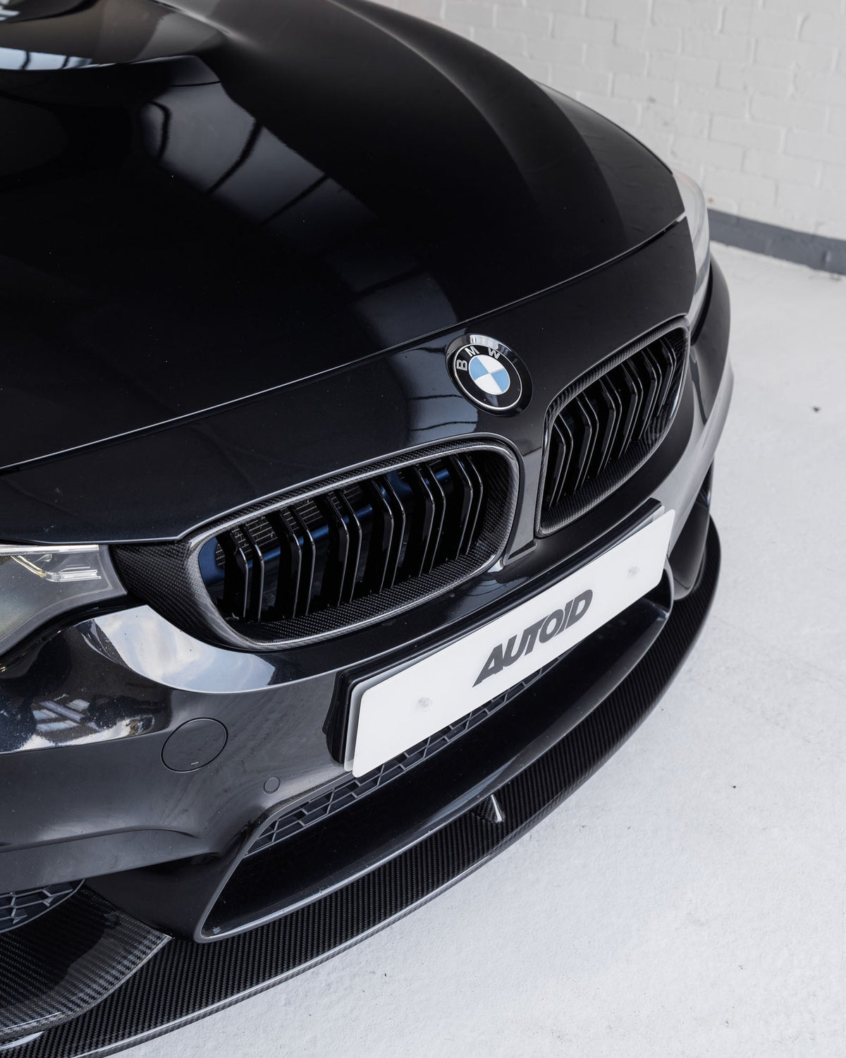 BMW 4 Series F32 F33, M3 F80 & M4 F82 F83 Carbon Fibre Double Slat Kidney Grilles by FORM (2014-2020) | Forge Automotive