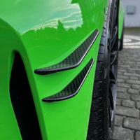 BMW M3/M4 (G80 G81 G82 G83) 2021+ Carbon Fibre Front Bumper Canards - view 2