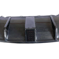 Audi RS3 8V Saloon Rear Carbon Diffuser With Dtm Light - view 17