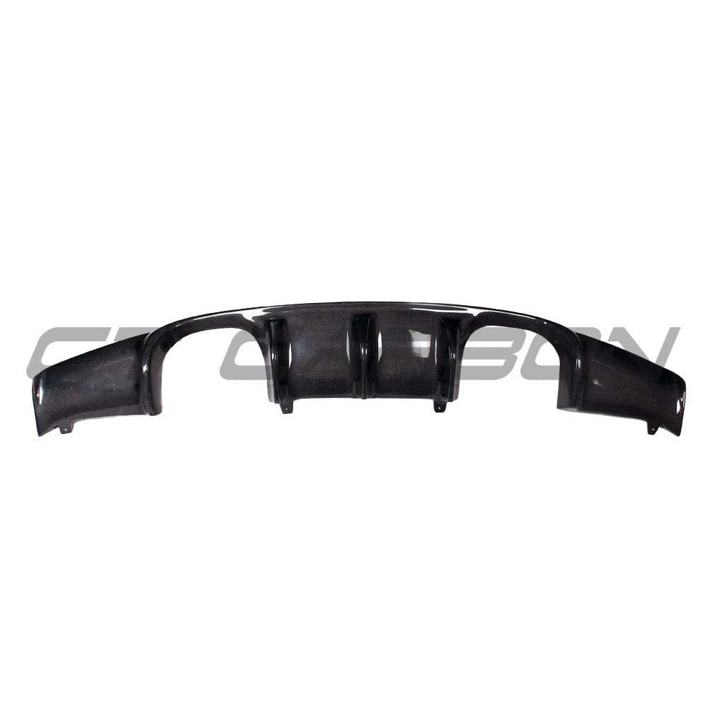 BMW E92/E93 M3 2007-2013 Carbon Fibre Diffuser - view 4