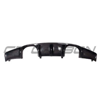 BMW E92/E93 M3 2007-2013 Carbon Fibre Diffuser - view 4