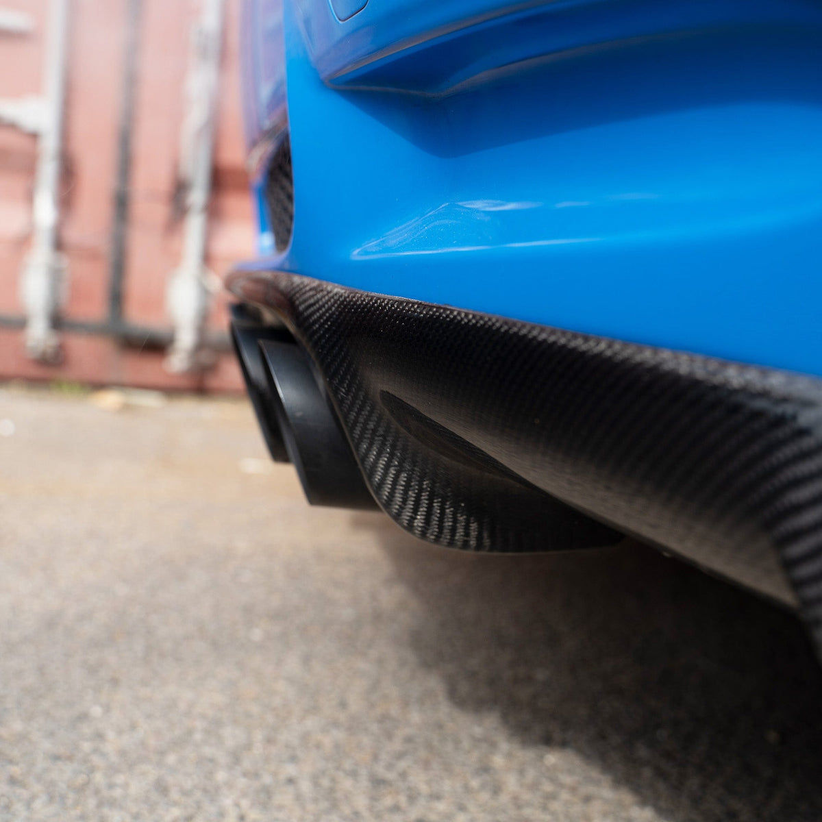 BMW E92/E93 M3 2007-2013 Carbon Fibre Diffuser - view 3