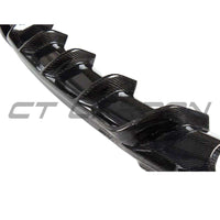BMW F30/F31 3 Series 2011-2015 Carbon Fibre Diffuser - Twin Exhaust - V1 - view 6