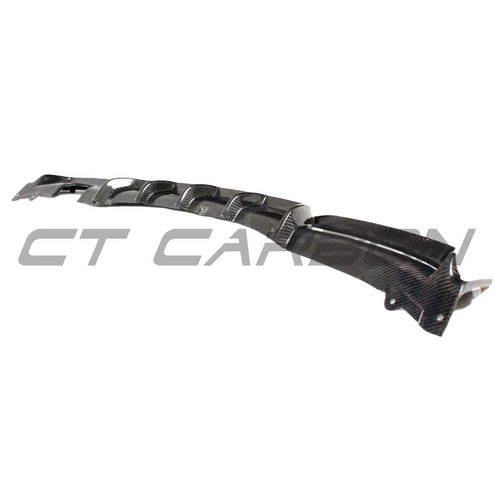BMW F30/F31 3 Series 2011-2015 Carbon Fibre Diffuser - Twin Exhaust - V1 - view 8
