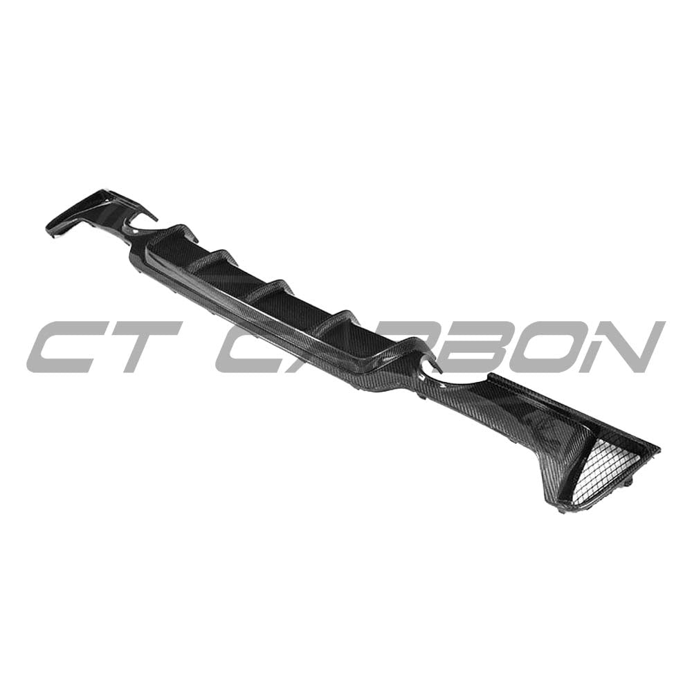 BMW F32, F33 & F36 4 Series 2013-2017 Carbon Fibre Diffuser - Dual Exhaust - V1 - view 5