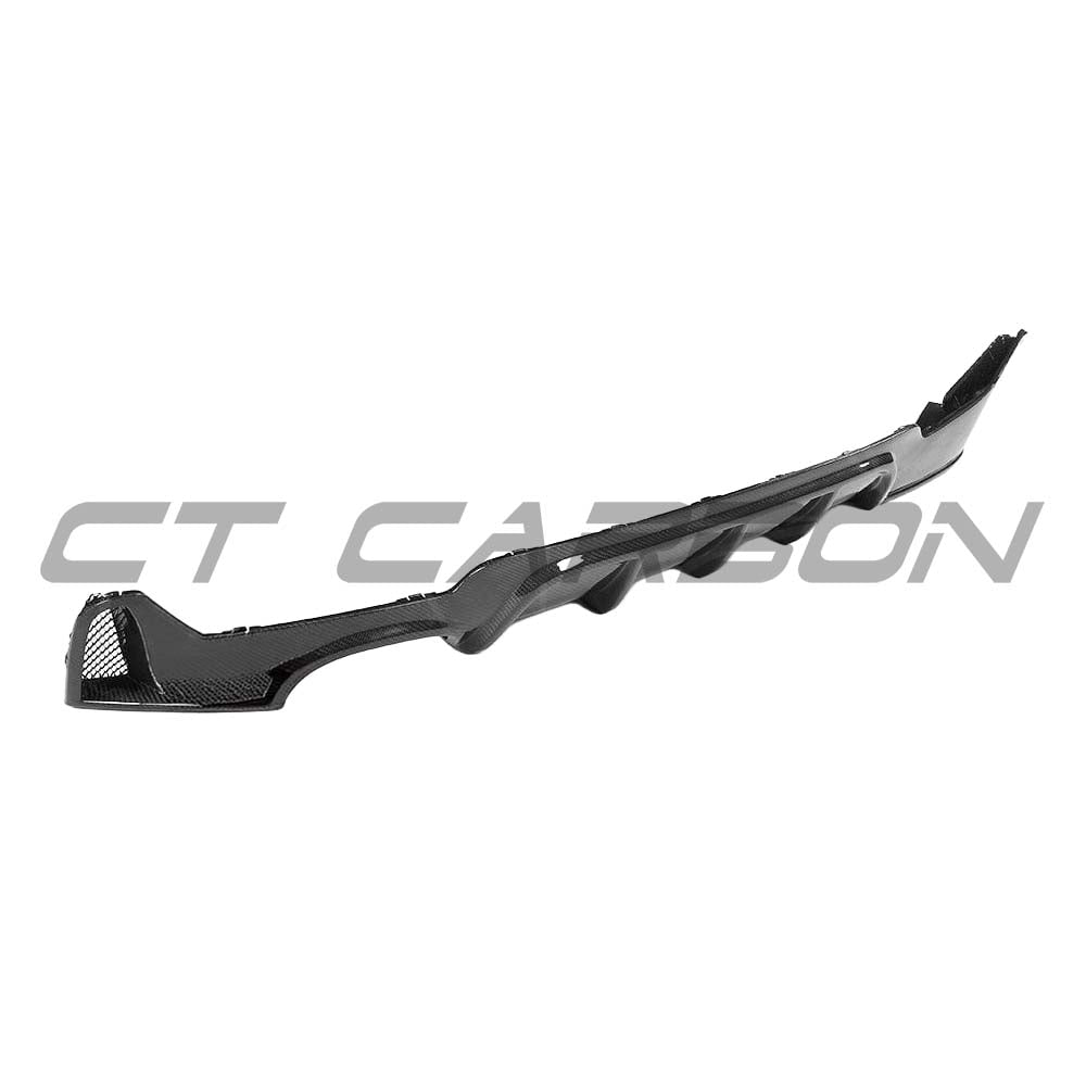 BMW F32, F33 & F36 4 Series Carbon Fibre Diffuser - Twin Exhaust - V1 - view 3