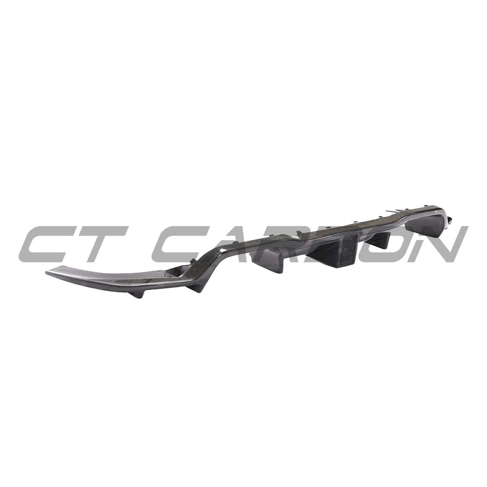 BMW M2 / M2C F87 Carbon Fibre Diffuser - V5 - view 5