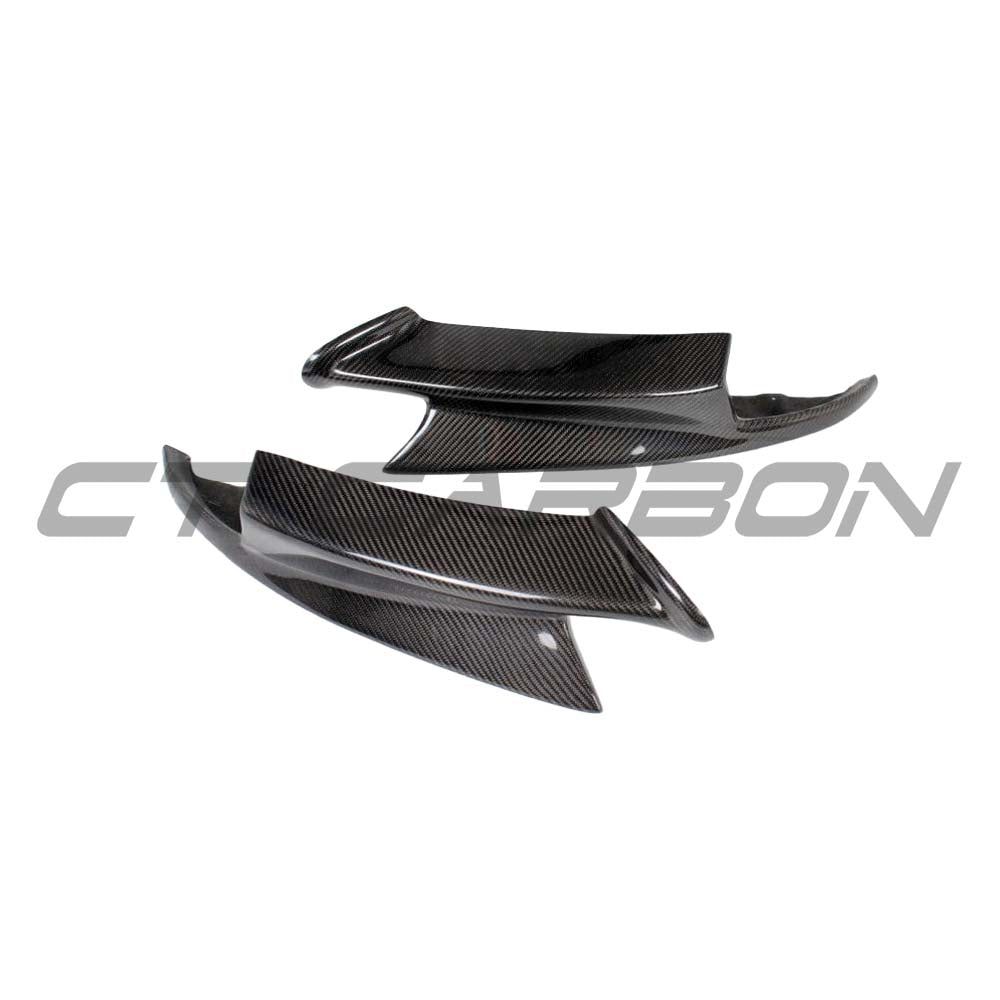 BMW M3 E92/E90 Carbon Front Canard Splitters - view 7