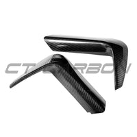 BMW M3 & M4 (F80/F82/F83) 2014-2020 Carbon Fibre Rear Bumper Canards - view 9