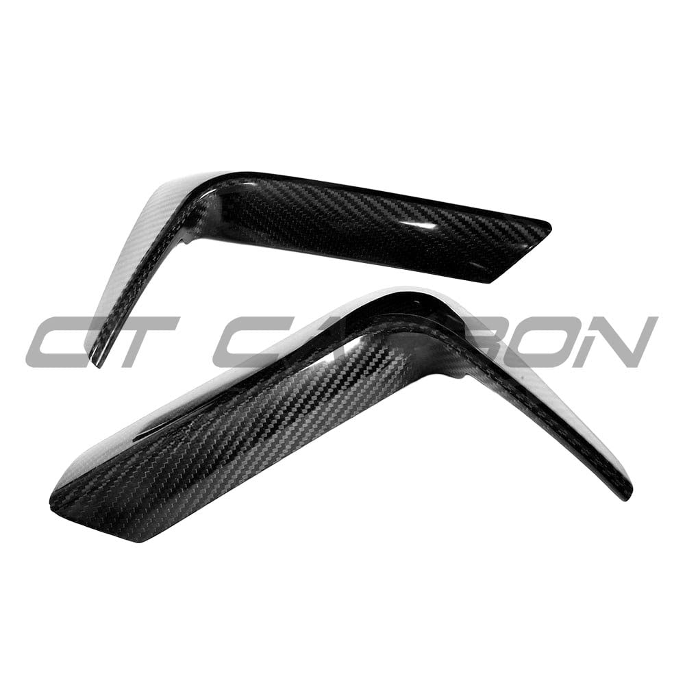 BMW M3 & M4 (F80/F82/F83) 2014-2020 Carbon Fibre Rear Bumper Canards - view 11