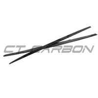 BMW F30/F31 3 Series Carbon Fibre Side Skirts - V1 - view 3