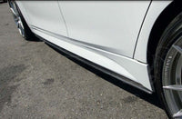 BMW F30/F31 3 Series Carbon Fibre Side Skirts - V1 - view 2