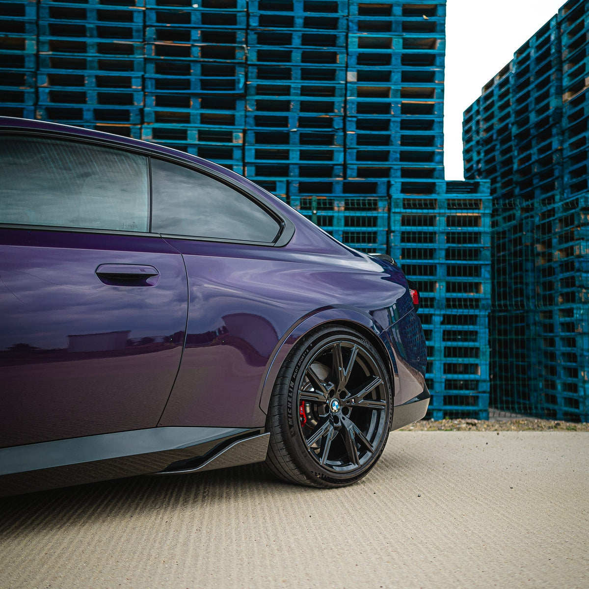 BMW G42 2 Series Carbon Fibre Side Skirts - V1 - view 3