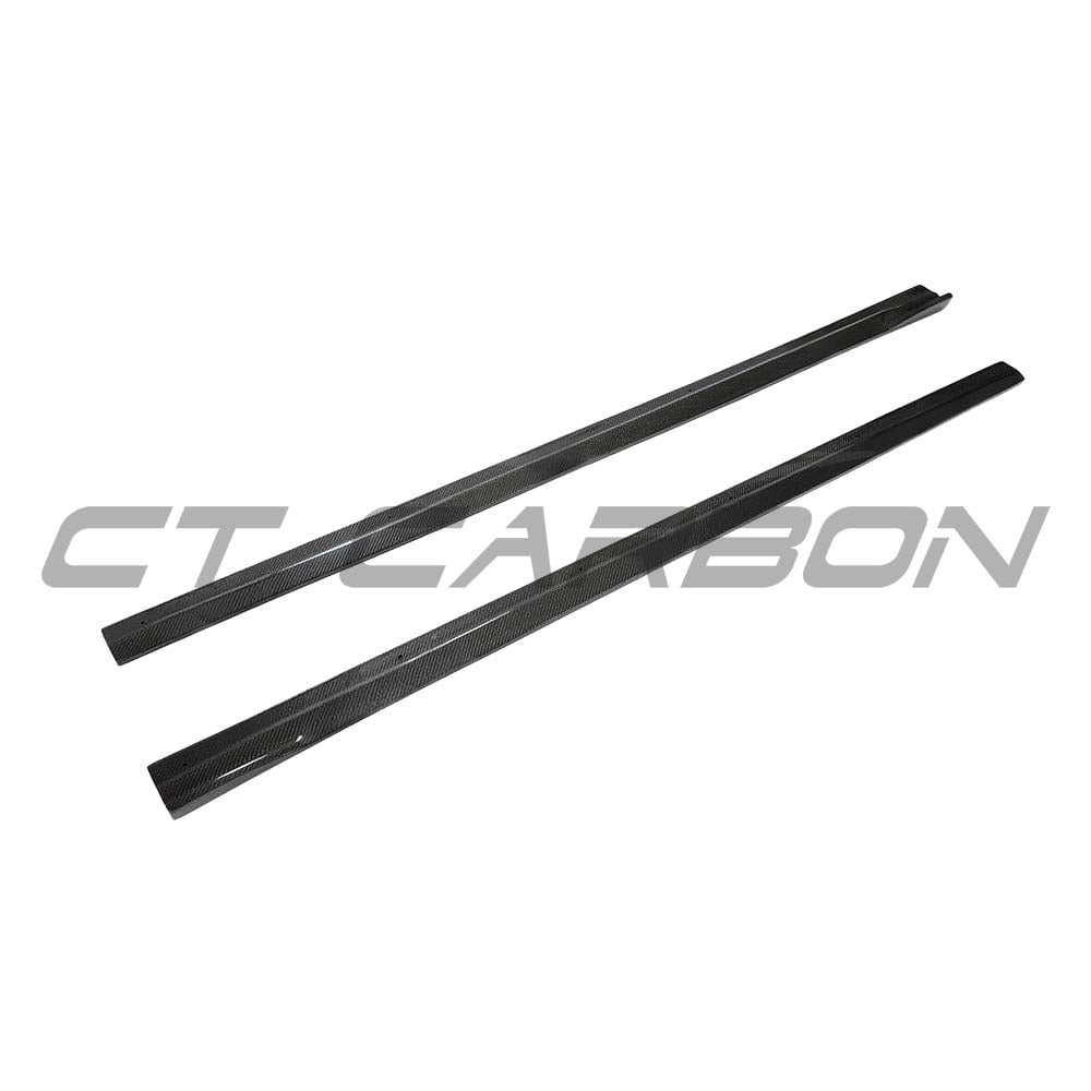 BMW M2 / M2C F87 Carbon Fibre Side Skirts - V3 - view 3