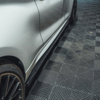 BMW M2 / M2C F87 Carbon Fibre Side Skirts - V3 - view 5