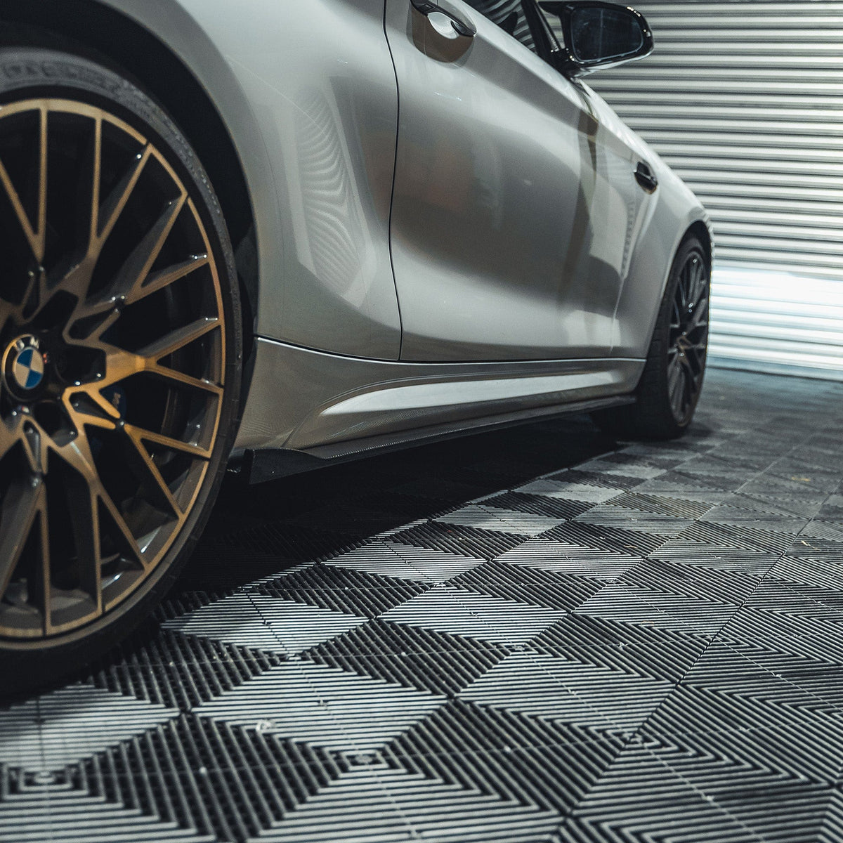 BMW M2 / M2C F87 Carbon Fibre Side Skirts - V3 - view 2