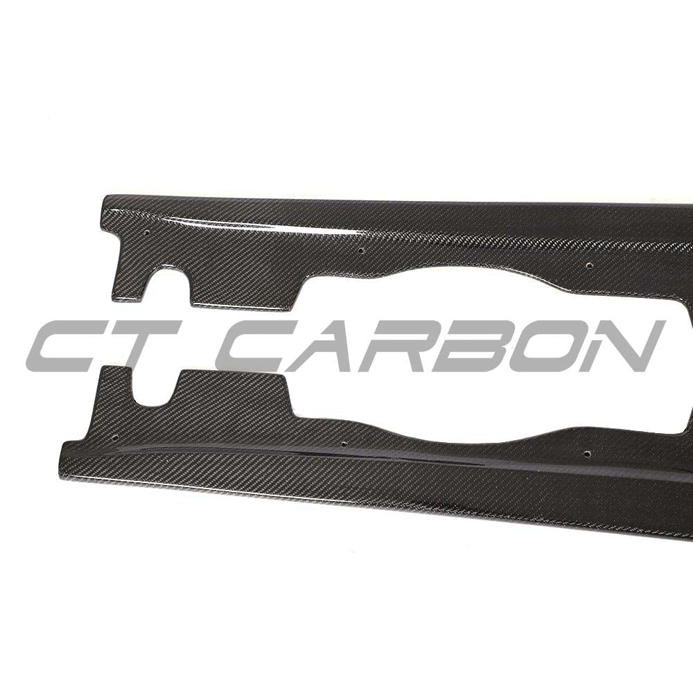 BMW M3 (E92) Carbon Fibre Side Skirts - view 3