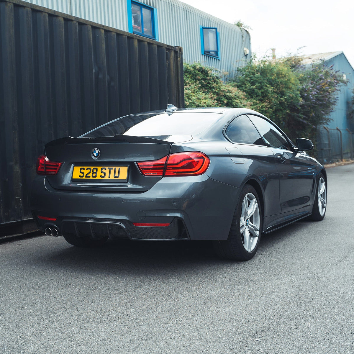 BMW F32 4 Series Coupe Full Carbon Fibre Kit (twin Exhaust) - V1 - view 3