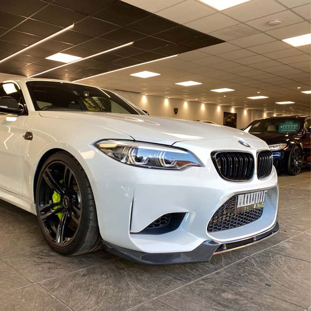 BMW M2 F87 N55(OG) Carbon Fibre Splitter - V3 - view 4
