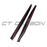 BMW M3/M4 F80/F82/F83 2014-2020 Carbon Fibre Side Skirts - V1 - view 10