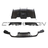 BMW M3/M4 (F80 F82 F83) Carbon Fibre Diffuser - V4 - view 8