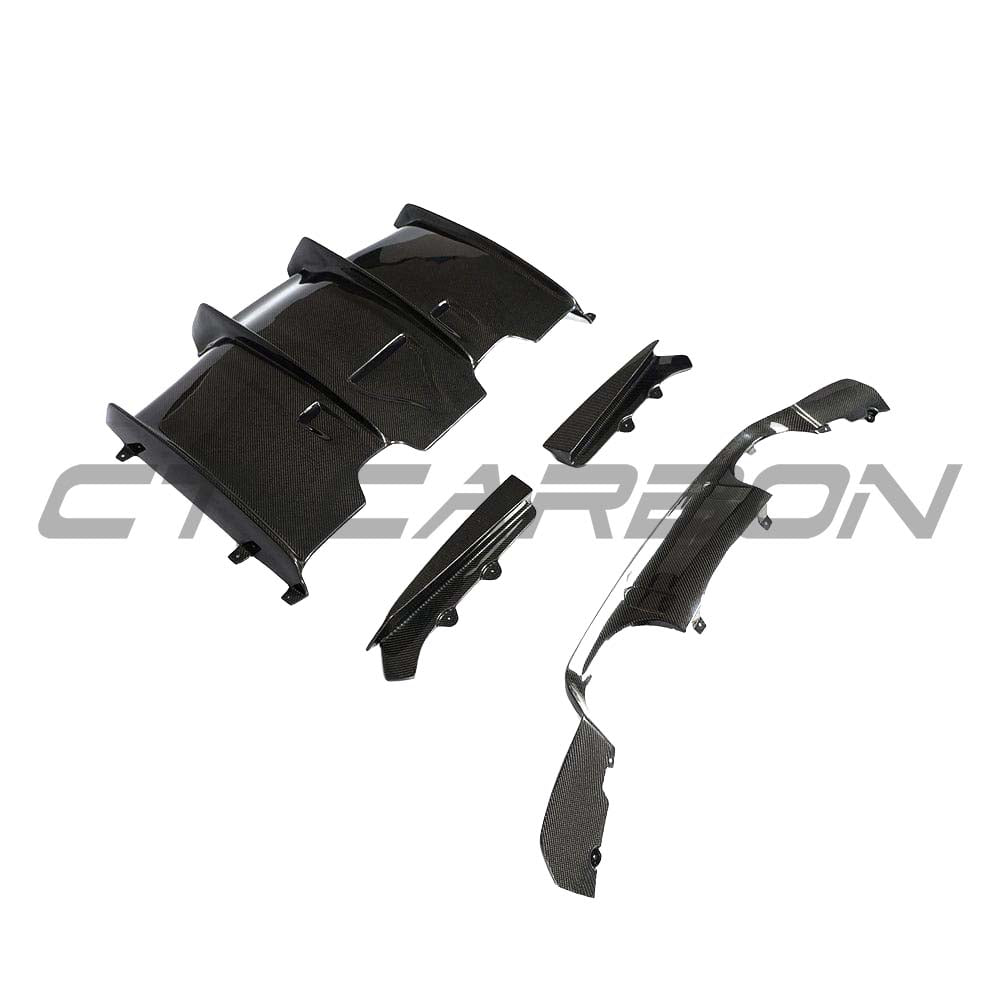 BMW M3/M4 (F80 F82 F83) Carbon Fibre Diffuser - V4 - view 16