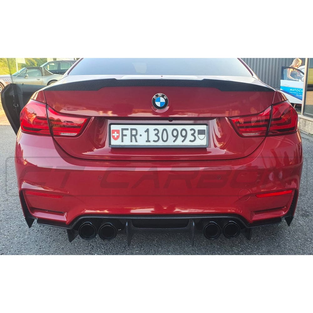 BMW M3/M4 (F80 F82 F83) Carbon Fibre Diffuser - V4 - view 7