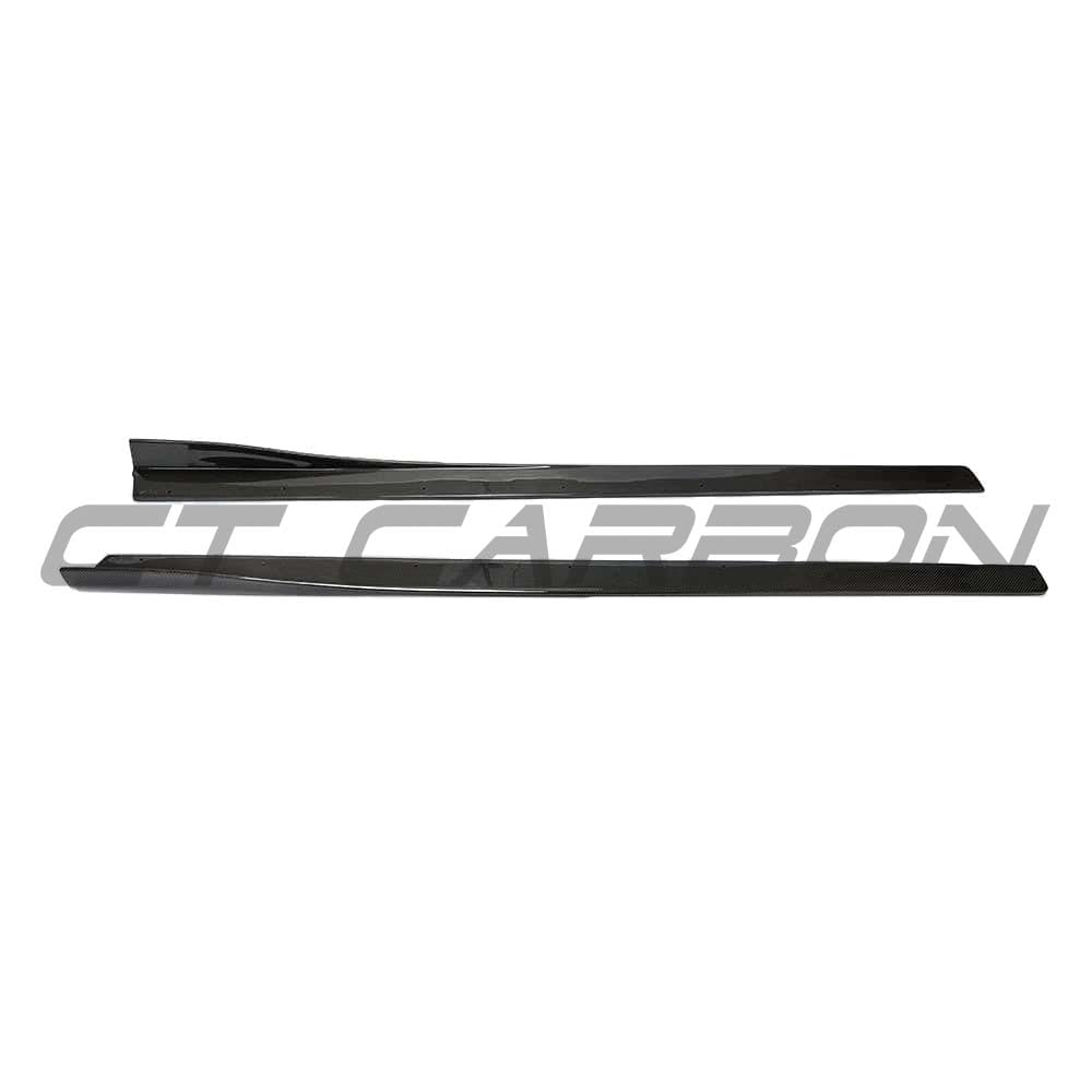 BMW M3/M4 (F80 F82 F83) 2014-2020 Carbon Fibre Side Skirts - V2 - view 9