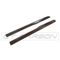 BMW M4 (F82 F83) Carbon Fibre Side Skirts - Ps Style - view 7