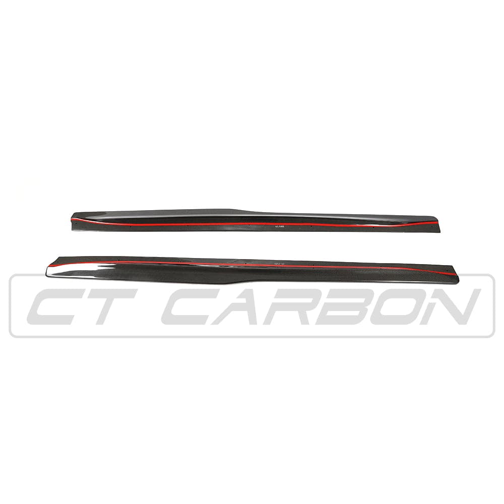 BMW M4 (F82 F83) Carbon Fibre Side Skirts - Ps Style - view 3