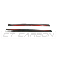 BMW M4 (F82 F83) Carbon Fibre Side Skirts - Ps Style - view 3